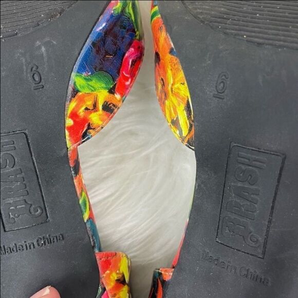 Brash | floral daisy pointy toe pump 6.0,heel 3 1/2“ colorful - Picture 7 of 8